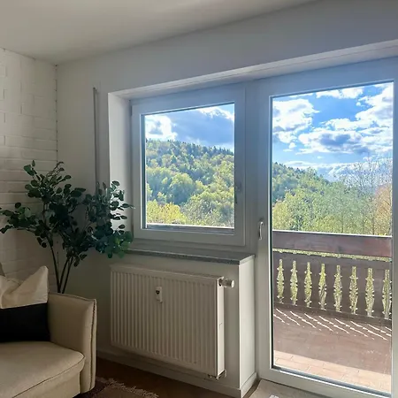 Moderne Im Bayerischen Wald Mit Bergblick, Balkon & Grosser Terrasse 3*